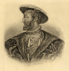 Rey Francisco I (1494-1547) de French School